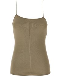 Lemaire - Intricate Perforated Viscose Blend Top - Lyst