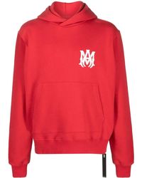 Amiri - Cotton Logo Hoodie - Lyst
