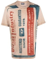 DIESEL - T-Just-G13 T-Shirt aus Baumwolle - Lyst