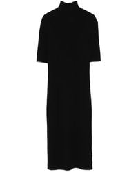 Calvin Klein - Comfort Knit Mock Neck Dress - Lyst