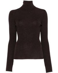Barbara Bui - Ribbed-Knit Roll-Neck Sweater - Lyst