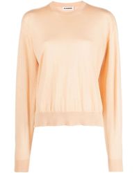 Jil Sander - Crew-Neck Long-Sleeve Sweater - Lyst