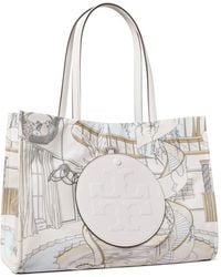 Tory Burch - Small Ella Printed Tote Bag - Lyst