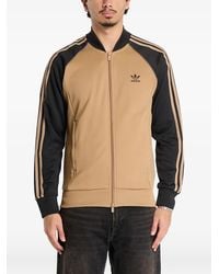 adidas - Adicolor Classics Three-Stripe Zip Sweatshirt - Lyst
