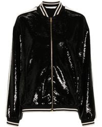 Palm Angels - Sequinned Bomber Jacket - Lyst