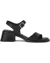 Vagabond Shoemakers - 53Mm Ines Ankle-Strap Block-Heel Sandals - Lyst