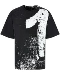 Maison Margiela - Numbers Graphic-Print T-Shirt - Lyst