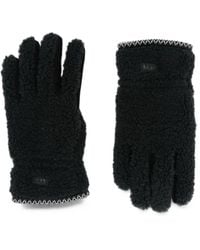 UGG - Braid Faux-Fur Gloves - Lyst