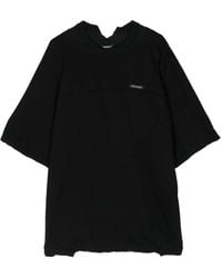 Undercover - Logo-Appliqué Cotton T-Shirt - Lyst