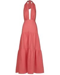 Johanna Ortiz - Twilight Gelaagde Maxi-Jurk - Lyst