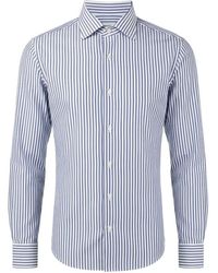 Tombolini - Vertical-Stripe Shirt - Lyst