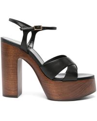 Saint Laurent - 125Mm Bianca Sandals - Lyst