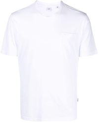 Aspesi - T-Shirt mit Logo-Patch - Lyst