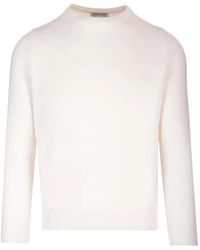 Al Duca d'Aosta - Ribbed-Trim Crew-Neck Sweater - Lyst