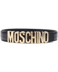 Moschino - Cintura con logo - Lyst