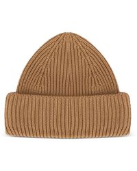 Roberto Collina - Gerippte Beanie - Lyst