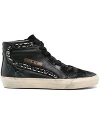 Golden Goose - Slide Crystal-Embellished Sneakers - Lyst