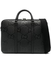 Gucci - Laptoptasche mit Logo-Prägung - Lyst