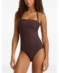 Bondi Born - Evelyn Halterneck Swimsuit - Lyst
