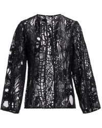 Elie Saab - Sequin-Embroidered Jacket - Lyst