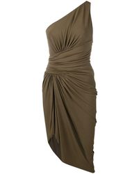Alexandre Vauthier - Kleid mit asymmetrischem Ausschnitt - Lyst