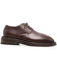 Marsèll - Round Toe Lace-Up Derby Shoes - Lyst