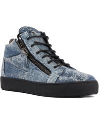 Giuseppe Zanotti - Sneakers Alte Kriss Con Zip - Lyst