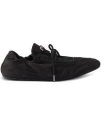 Prada - Collapse Canvas Sneakers - Lyst
