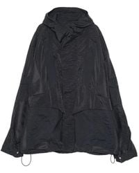 Yoshio Kubo - Hooded Panelled Jacket - Lyst