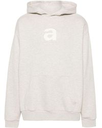 AWAKE NY - Logo-embroidered Cotton Hoodie - Lyst