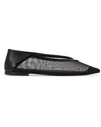 Anine Bing - Aneka Mesh Ballet Flats - Lyst