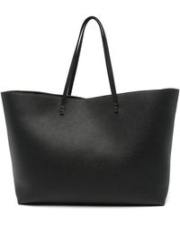 Fendi - Large Roll Leather Tote Bag - Lyst