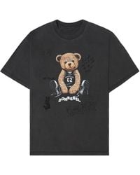 DOMREBEL - Play Sketch Bear-Print T-Shirt - Lyst