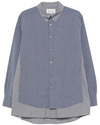 Maison Margiela - Panelled Layered-Effect Shirt - Lyst