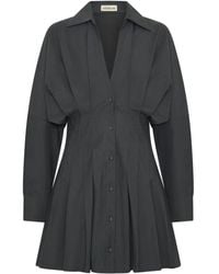 Nicholas - Fabienne Geplooide Mini-Jurk - Lyst