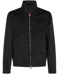 Brunello Cucinelli - Button-Collar Zip-Up Jacket - Lyst