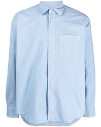 Aspesi - Long-Sleeve Cotton Shirt - Lyst