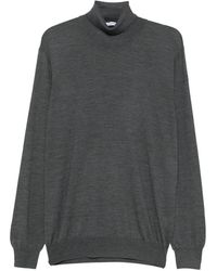 Gran Sasso - Roll-Neck Wool Sweater - Lyst