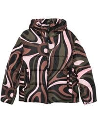 PUCCI - Printed Down Jacket - Lyst