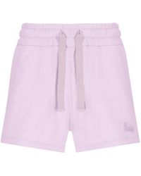Laneus - Cotton Track Shorts - Lyst