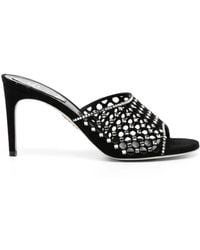Rene Caovilla - Ginger Mules 90Mm - Lyst