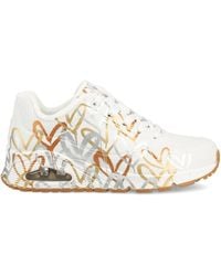 Skechers - X Jgoldcrown Uno Loving Love Heart-Print Sneakers - Lyst