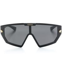 Versace - Medusa Horizon Shield-frame Sunglasses - Lyst
