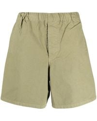 Barbour - Elasticated-Waist Cotton Bermuda Shorts - Lyst