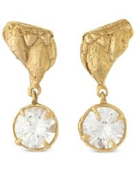 Loveness Lee - Tota Sapphire Drop Earrings - Lyst