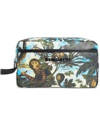 DSquared² - Monkey Business Wash Bag - Lyst