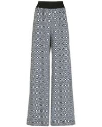 Amir Slama - Printed Wide-Leg Trousers - Lyst