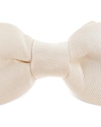 Tom Ford - Cream Bow Tie - Lyst