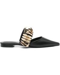 Jonathan Simkhai - Leather Flat Pumps - Lyst