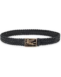 Etro - Ledergürtel Mit Pegaso-Schnalle - Lyst